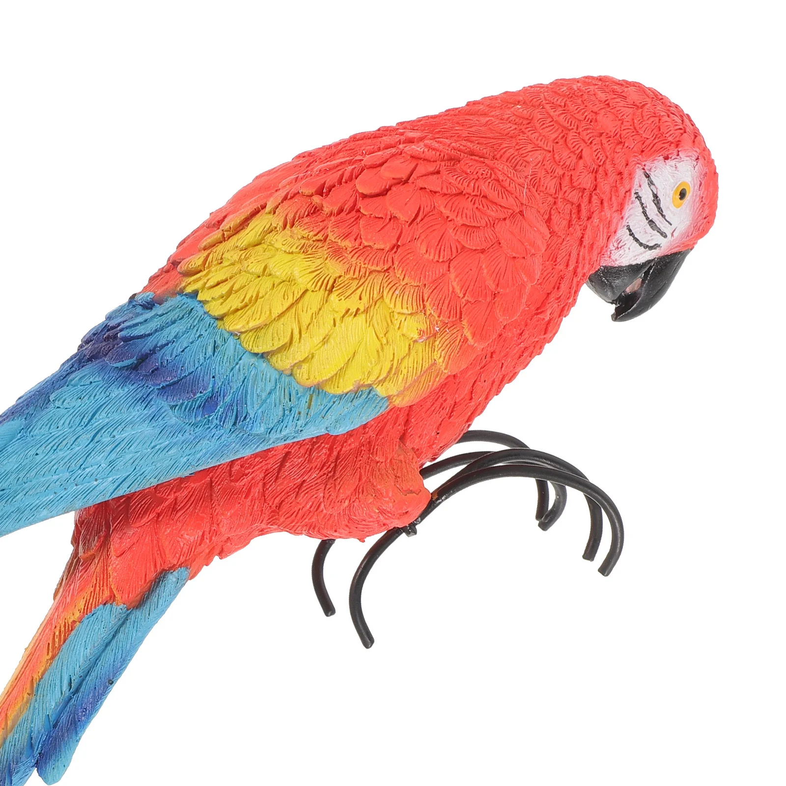

Decorations Parrot Wall Art Faux Bird Prop Statue Large Artificial