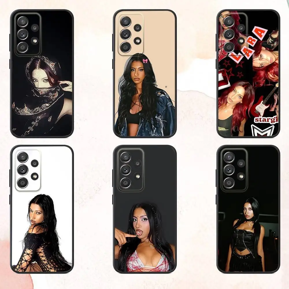 

L-Lara Singer R-Raj Phone Case For Samsung S25,S24,S21,S22,S23,S30,Ultra,S20,Plus,Fe,Lite,Note,10,9,5G Black Cover