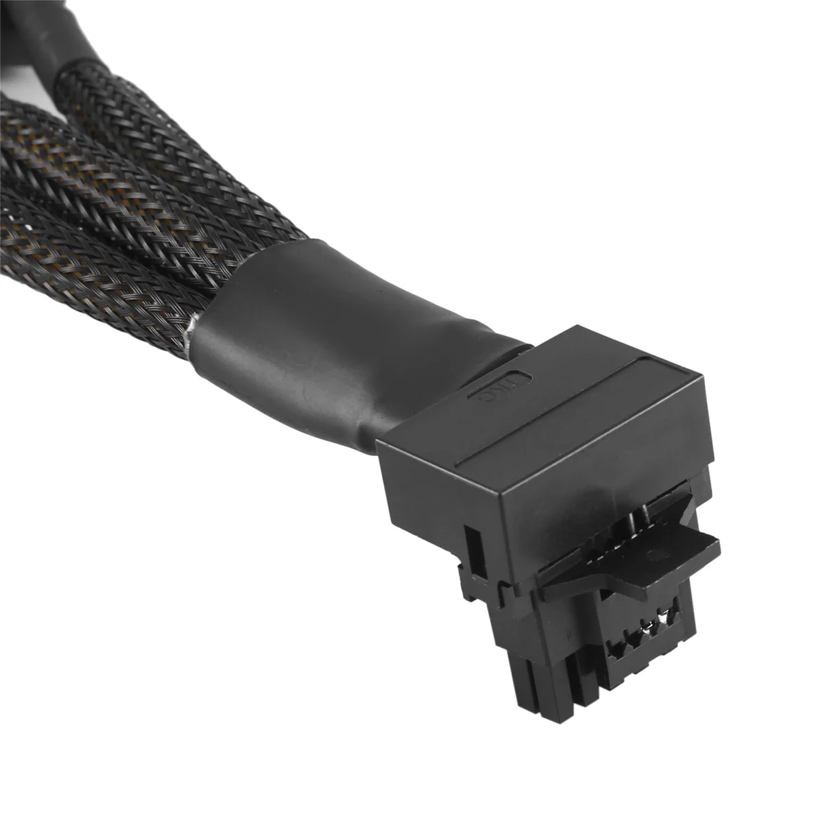 3X8Pin PCI-E до 16Pin(12 + 4) PCI-E 5,0 12vhpwr коннектор, 90-градусный локтевой кабель GPU RTX4090 RTX4080 серии P8X3 до 16PIN-B