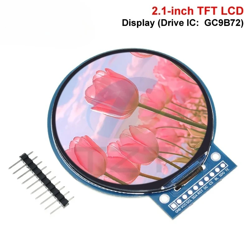 modulo-de-display-lcd-tft-redondo-de-21-polegadas-com-ic-driver-gc9b72-tela-circular-colorida-360x360-spi-para-arduino