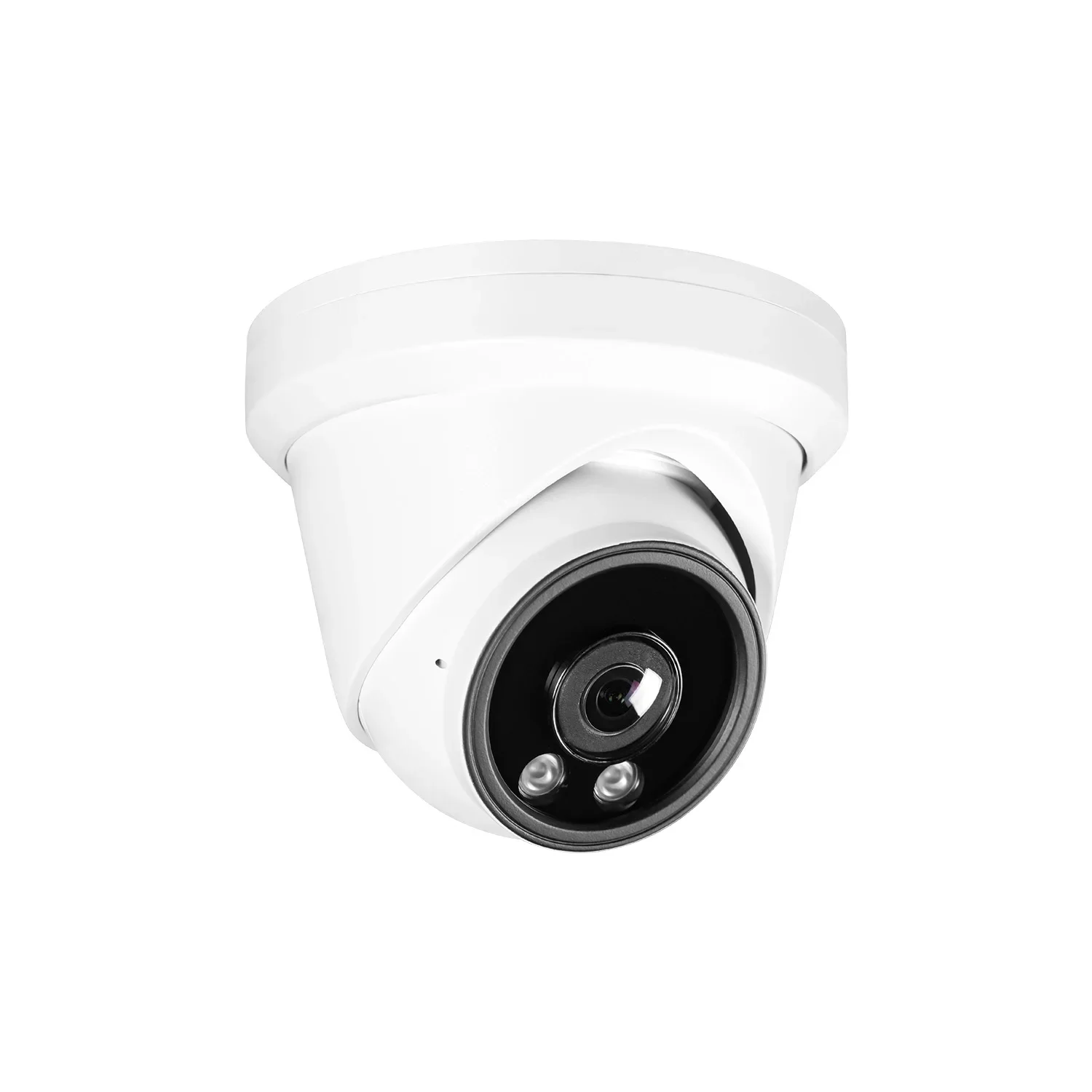 

HIK NVR Compatible 6MP Wide Angle IR Turret Security IP Camera 2.1mm Lens 30m IR Night Vision Smart AI Human&Vehicle Detection