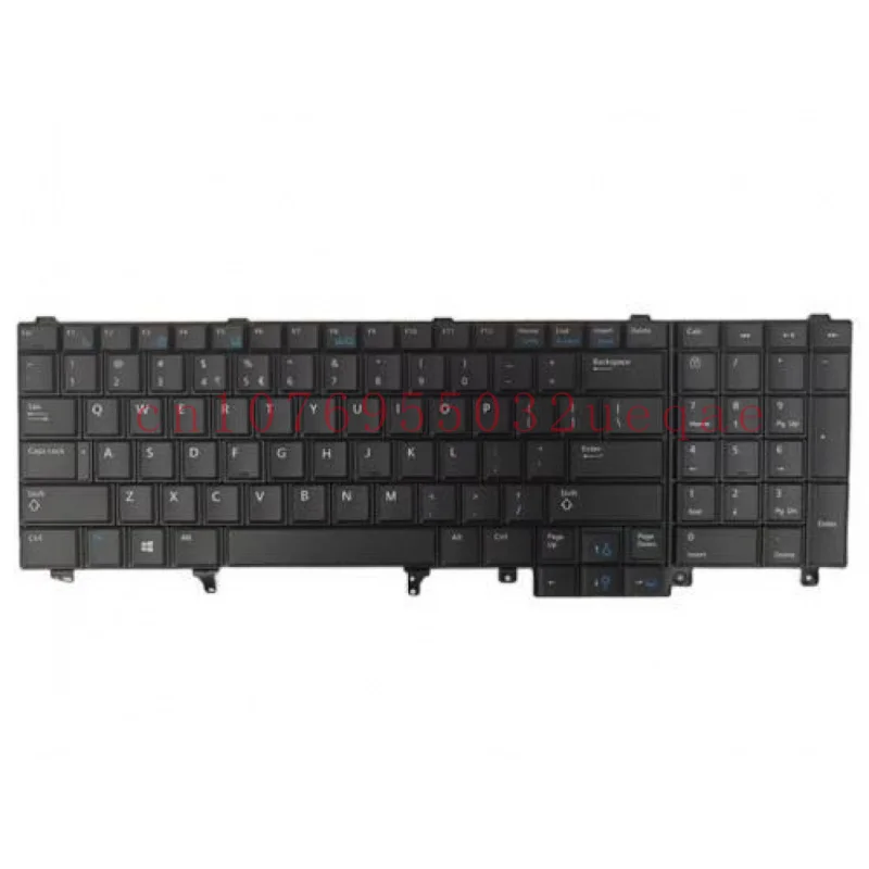 US Backlit Keyboard for Dell Latitude E6520 E5520 E5530 E6540 E6530 non-pointer