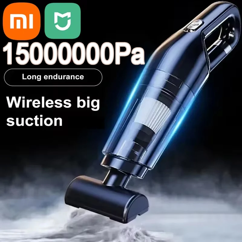 Xiaomi Mijia Car Cleaner Tool Powerful Wireless Handheld Vacuum Cleaner with 15000000pa Strong Suction for Wet/dry for Home