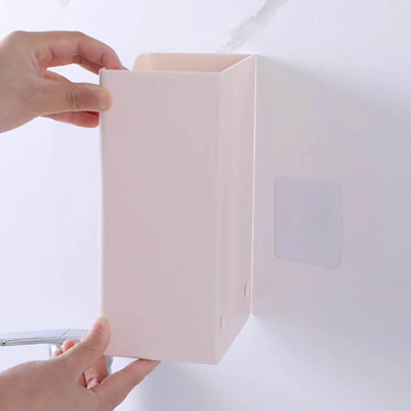 Wall Mounted Tissue Box Waterproof Self Adhesive Napkin Holder Home Disposable Gloves Storage Box Kitchen Paper Organizer Case