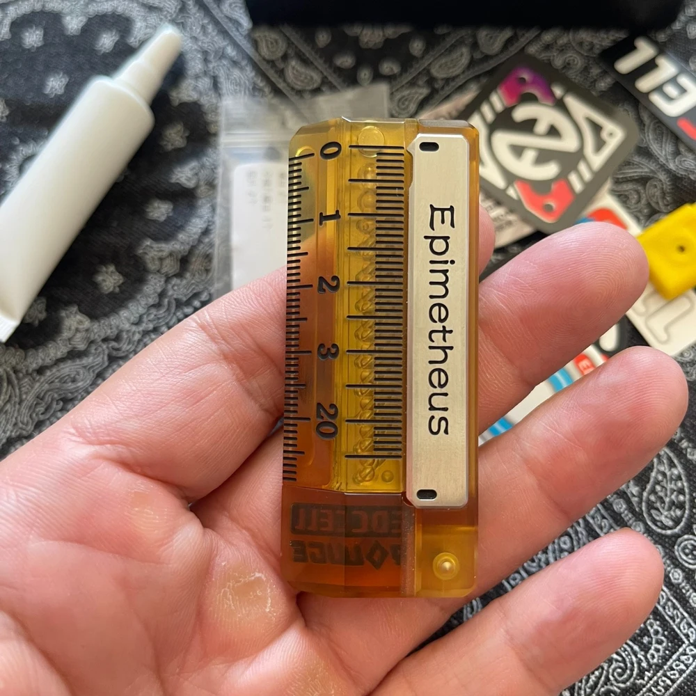 

Б/у игрушки EDC WANWUEDC & ROGUE линейка PEI механический слайдер EDC инструменты игрушка для снятия стресса