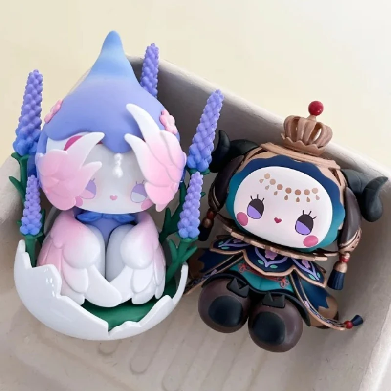 محظوظ إيما سر الغابات تسعى العطر سلسلة صندوق غامض صندوق أعمى اللعب إيما أنيمي الشكل تحصيل حلية نموذج الهدايا