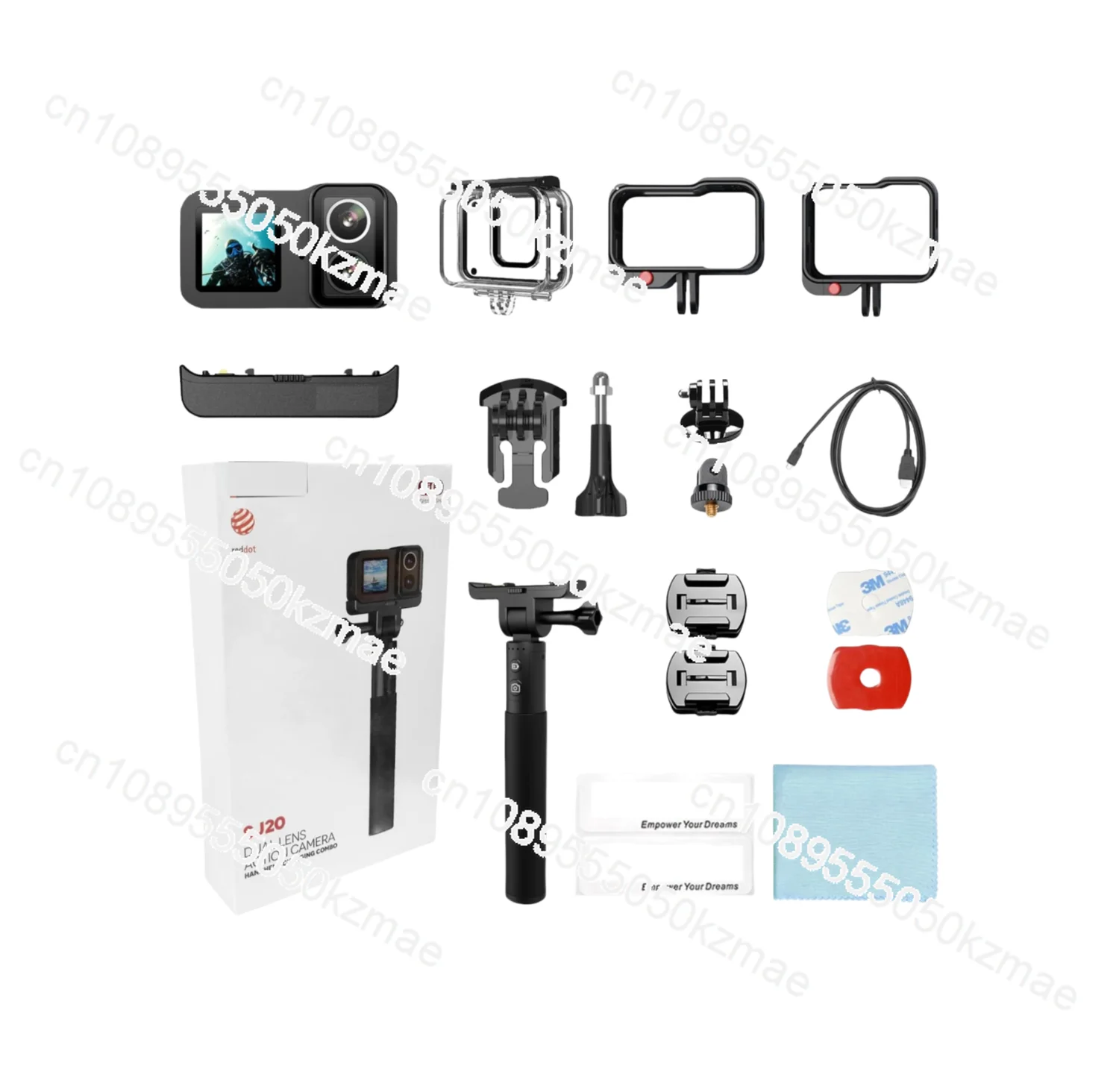 

В НАЛИЧИИ ДЛЯ SJCAM SJ20 Endurance Combo 4K Action, экшн-спорт для активного отдыха, поддерживает расширенный микрофон