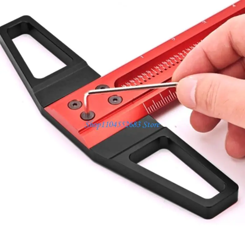 

Y6GD T-Square Layout Measuring Tools Woodworking Scriber Positioning Marking T Ruler