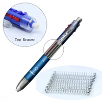 6 In 1 Multicolor Ballpoint Pens 5 Colors Ball Pen 1 Automatic Pencil With Eraser For School Office Writing Supplies Stationery 3