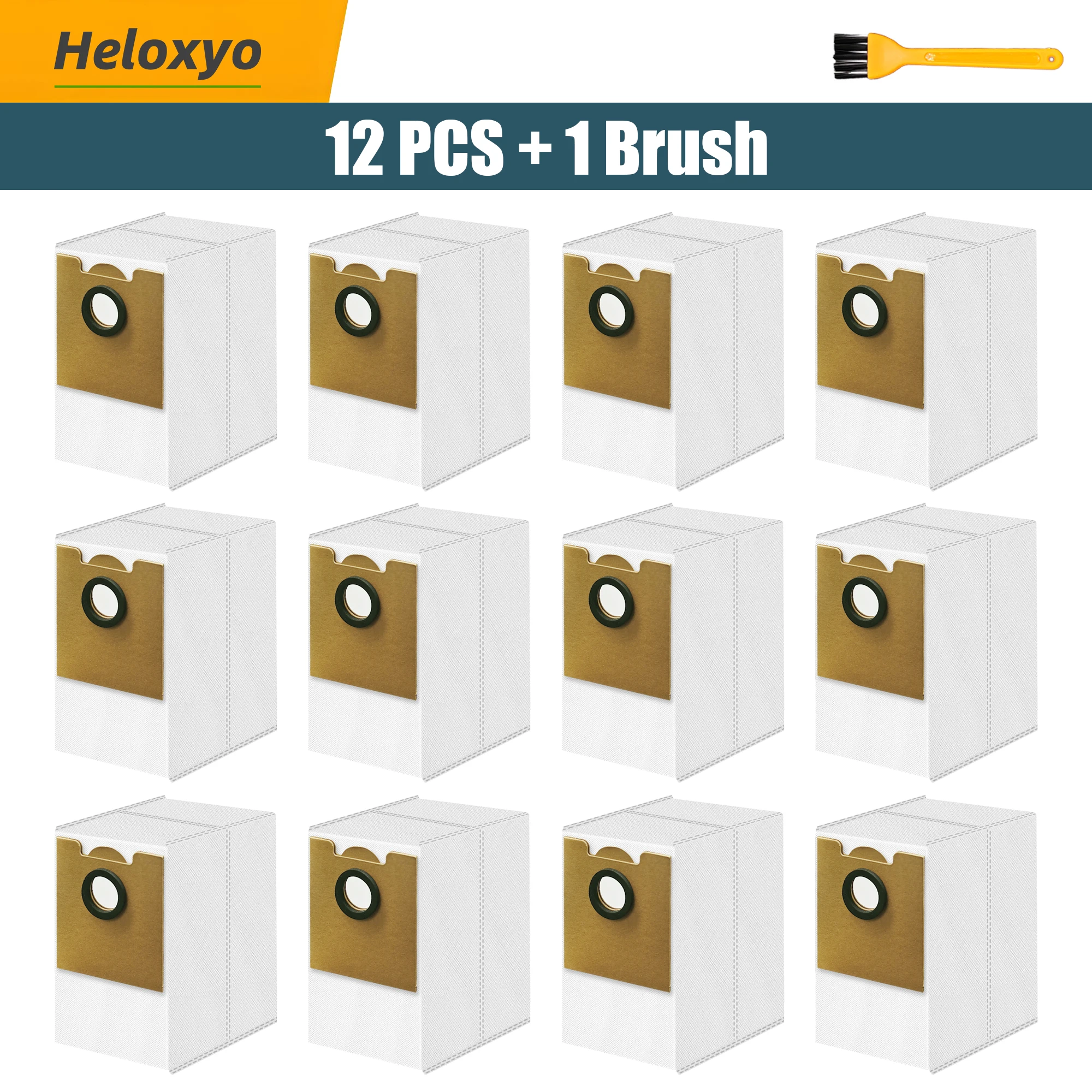 

Сменные мешки для пыли в упаковке, совместимые с роботом-пылесосом Lefant M2 Pro/M2 Plus/M2S Pro