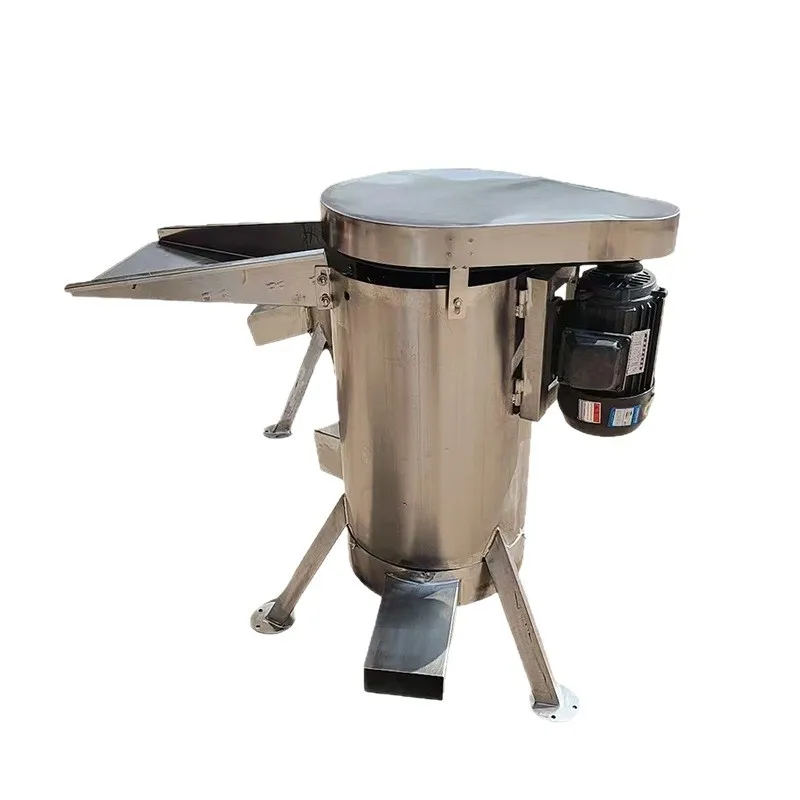 Stainless steel vertical nucleating beater, industrial and commercial meat and nuclear separator