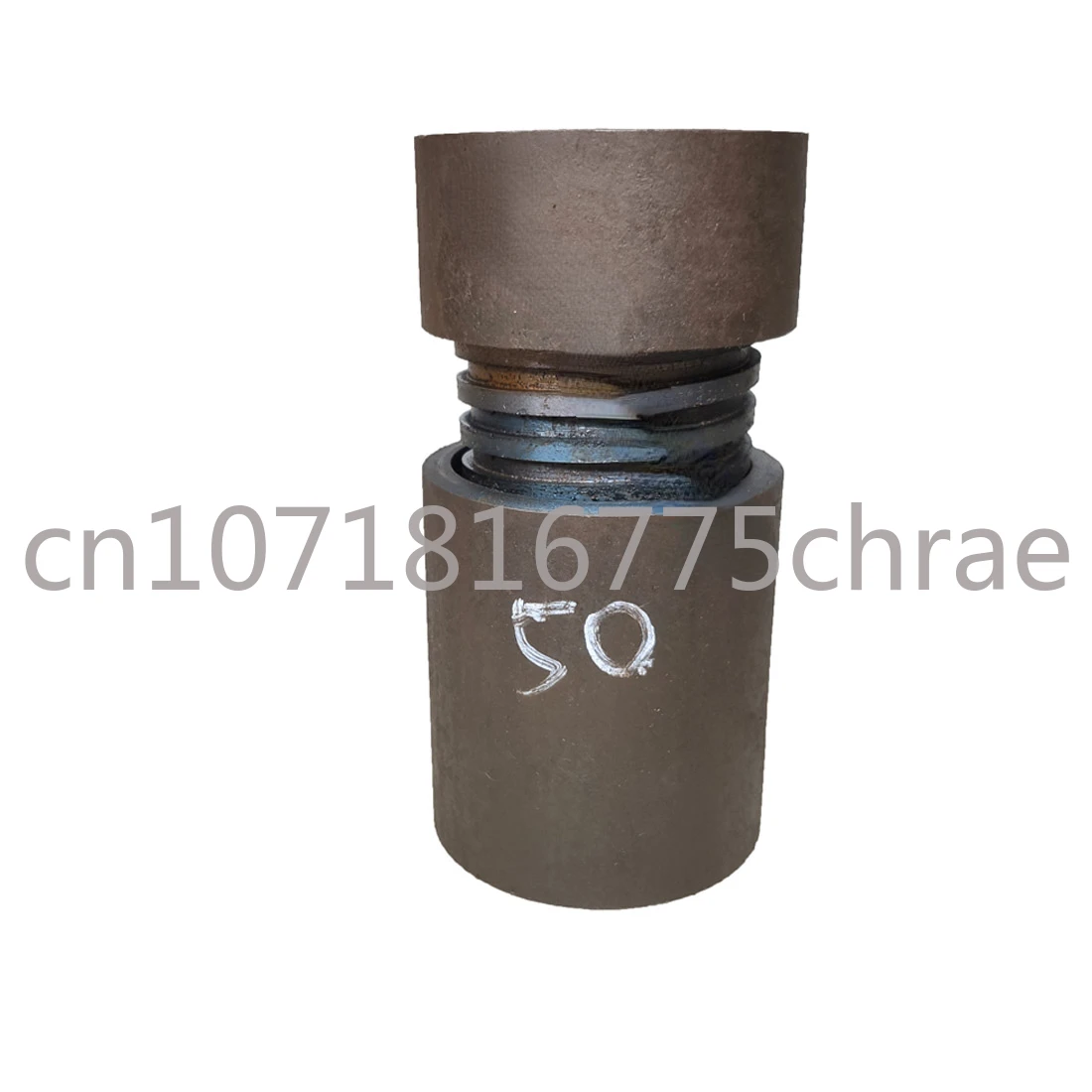 50mm Conical Threaded Joint Water Well Drilling Mechanical  Geological Drilling Rig Drill Pipe Joint Water Drilling Thimble