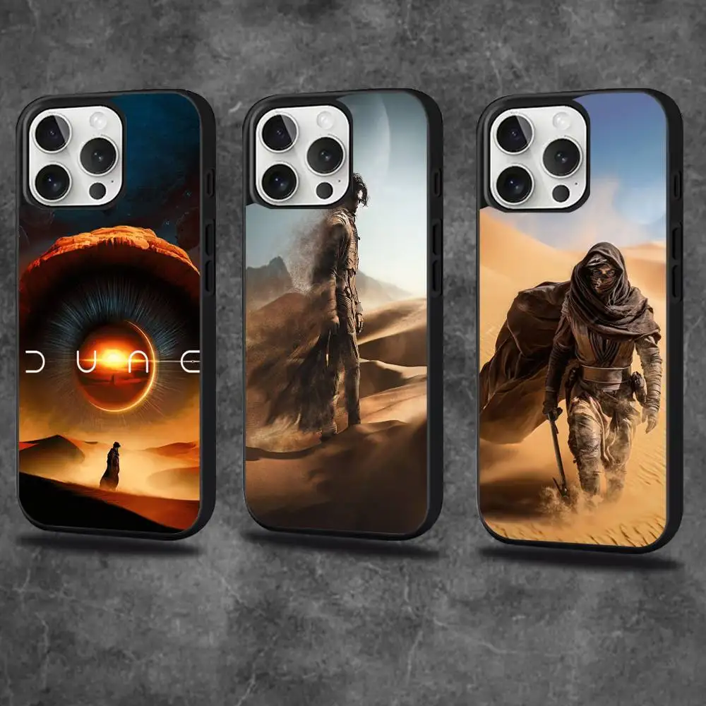 

M-Movie D-Dune Phone Case For iPhone 16,15,14,13,12,11,Pro,Max,Plus,Mini,SE4,E Magnetic Magsafe Wireless Charging
