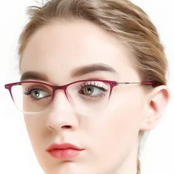 OCCI CHIAR – lunettes œil de chat pour femmes, monture de lumière bleue, pour ordinateur, décoratif, myopie, Prescription