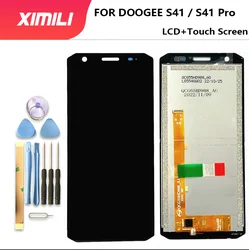 Pantalla LCD para DOOGEE S41 / S41 Pro, repuesto de pantalla táctil de 5,5 pulgadas, bien probado, pantalla LCD + pegamento