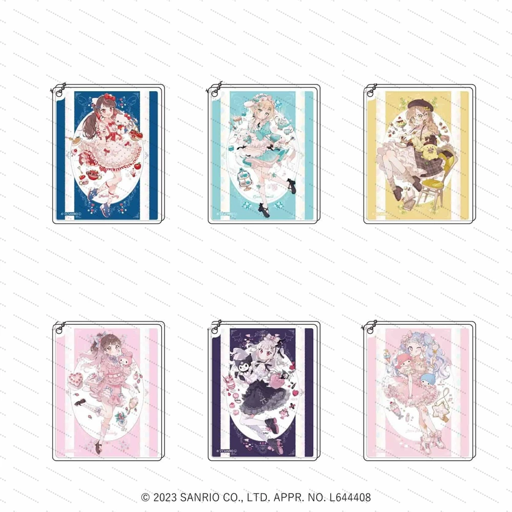 

SHOW BY ROCK!! Acrylic keychain as a gift for friends, a desktop decoration 6CM
