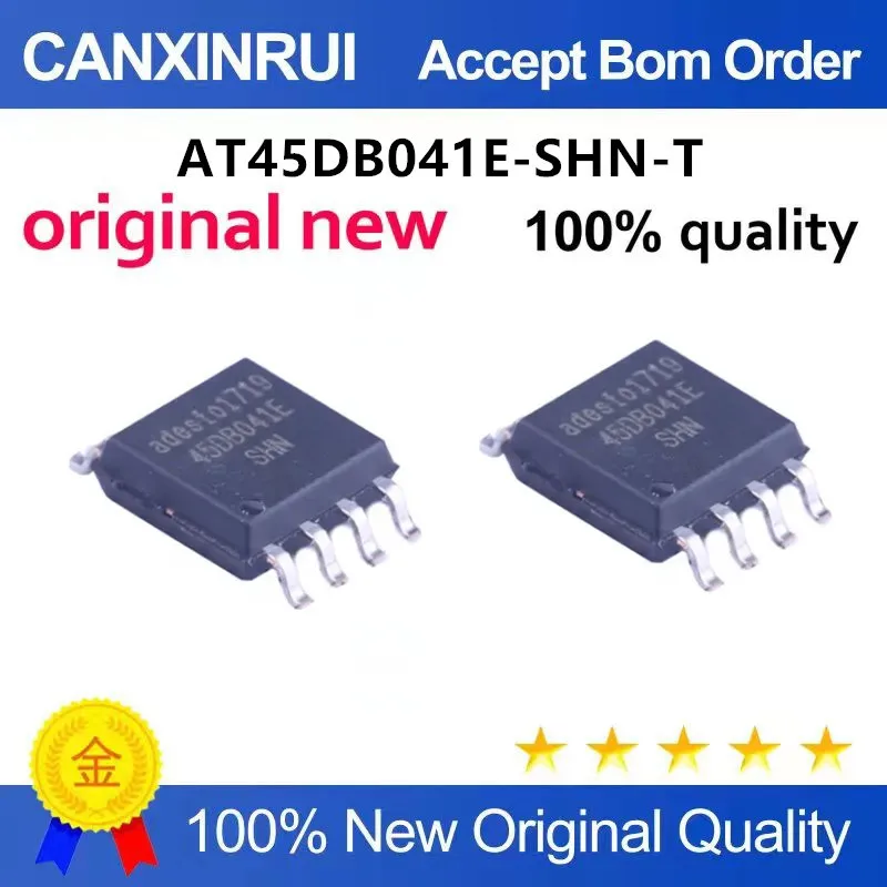 

Original New 100% quality AT45DB041E-SHN-T 45DB041E SOP8 Integrated circuit IC chip