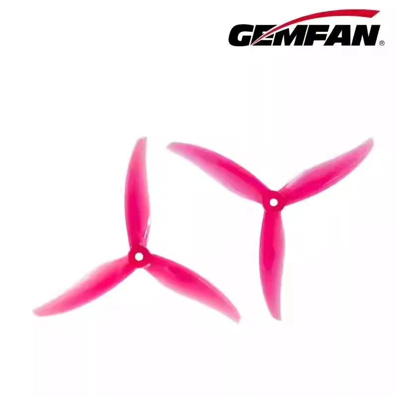 2Pairs Gemfan 5127.5 5-inch 3 Blades PC Propeller For RC FPV Freestyle Drones Accessories Part