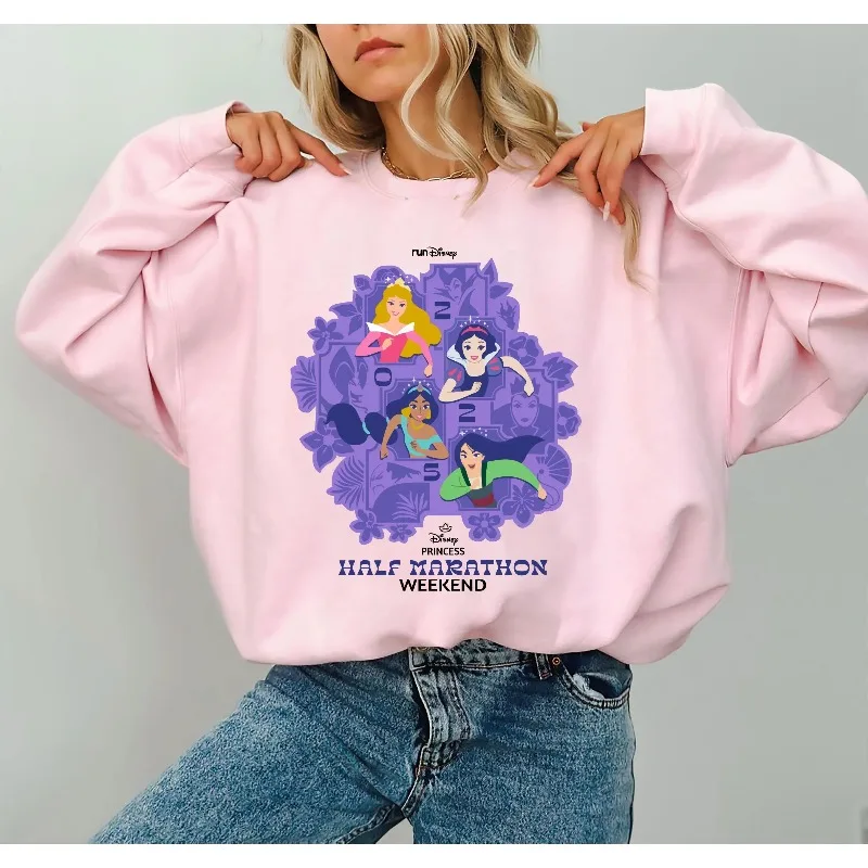 เสื้อฮู้ดผู้หญิงดิสนีย์ สโนว์ไวท์คอลเลกชันใหม่สำหรับฤดูใบไม้ร่วงและฤดูหนาว เสื้อผ้าลำลองแฟชั่นสตรีทสำหรับผู้ชายและผู้หญิง