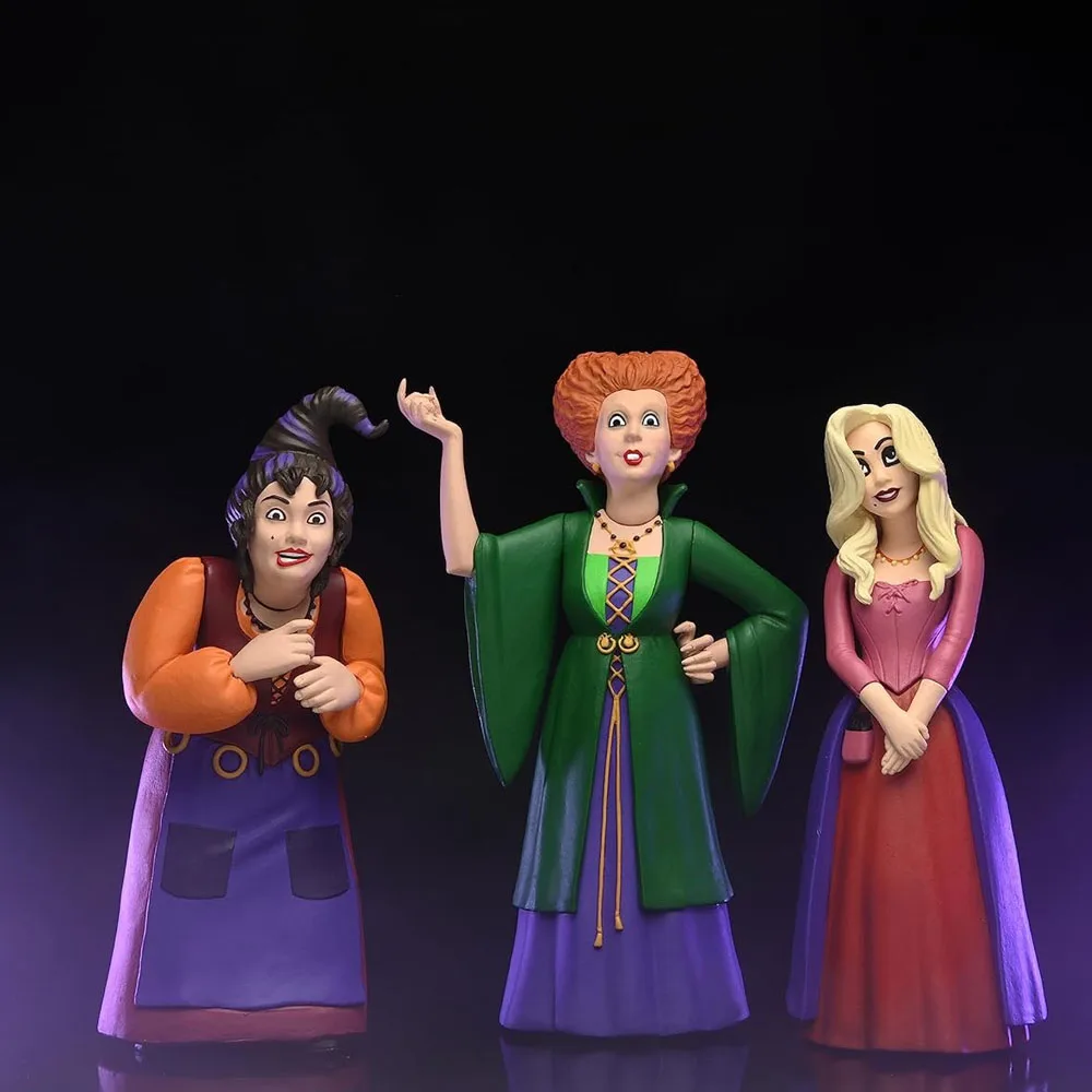 

Disney Hocus Toony Terror Sanderson Sisters Pocus 3Pcs/SET Action Figure Toys Collection Kids Gifts Girl