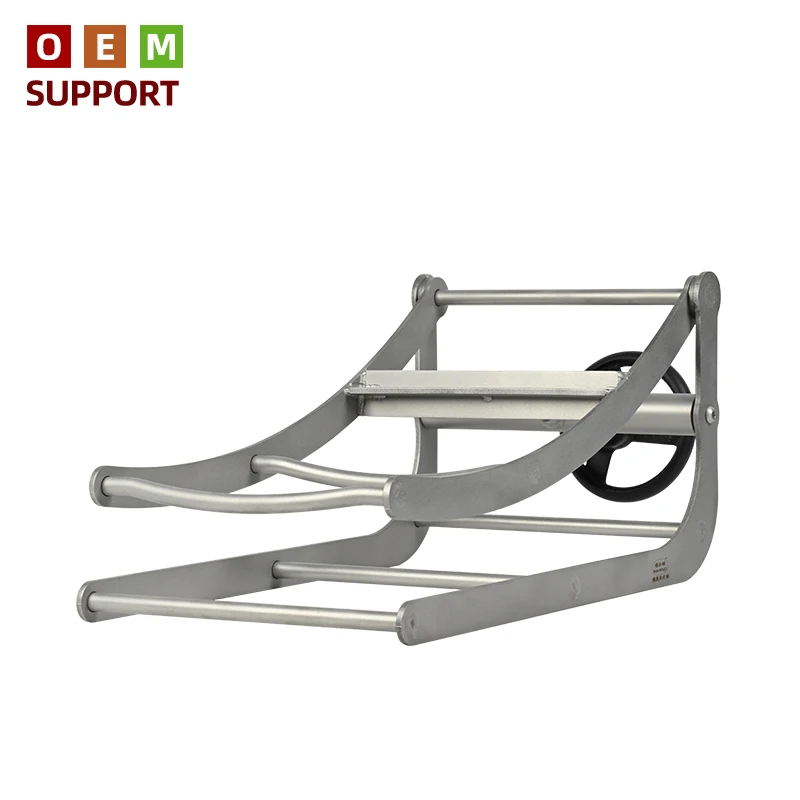 

KARLION Motorcycle Lift Stand Stainless Steel Light Duty Manual CE Certified for Front/Rear Wheel Repair