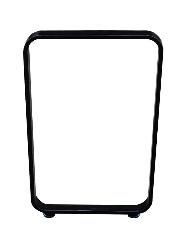 Modern Minimalist Iron Art Support Feet Curved Bar Stand Single-Side Table Legs Stable Heavy-Duty Table Components Sleek Design