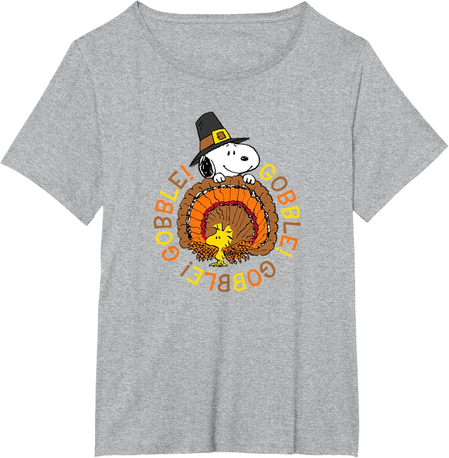 Snoopy and Woodstock Thanksgiving Gobble T-Shirt