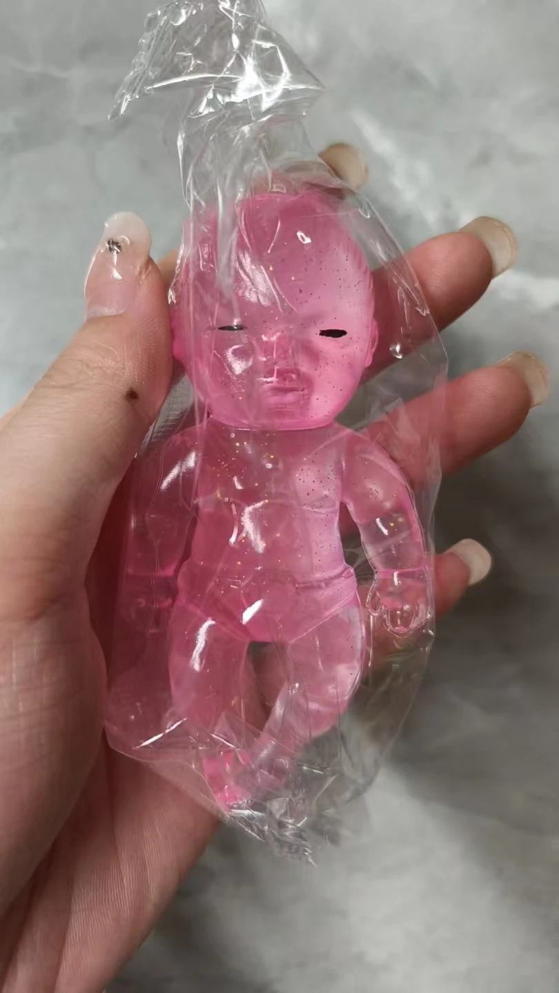 Vivid Sugar Baby Quetschspielzeug, Squishy Baby, langsam aufspringender Stressball, Dekompressionsspielzeug für Erwachsene und Kinder, Stressabbau, Heimdekoration