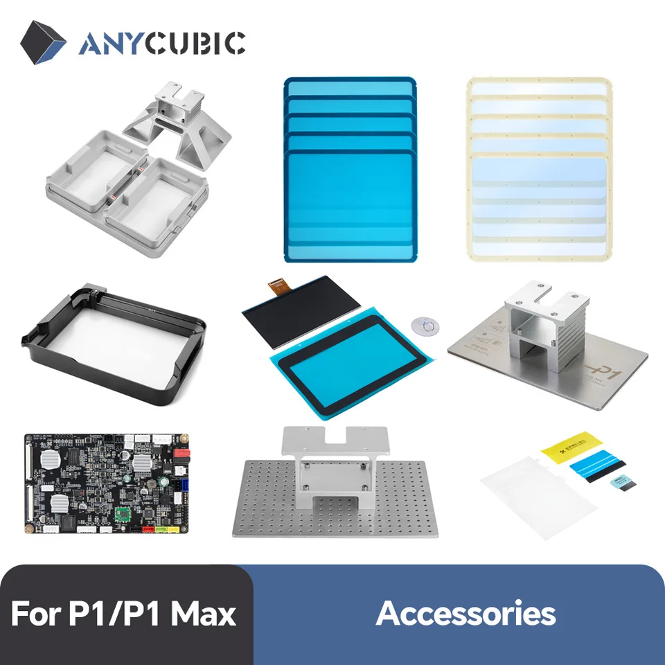 anycubic photon p1 フィルム　プレート　レジンセット ANYCUBIC Photon P1 P1 Max LCD Screen & Build Plate Kit