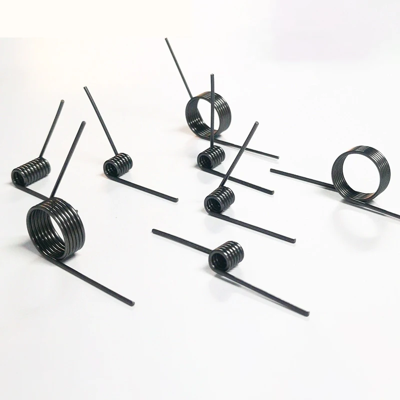 10 個 0.4mm スプリングスチールマイクロねじりスプリング-60 ° 90 ° 120 ° 180 °   時計修理、電子機器、ミニチュア模型製作のためのヘアピンコイル