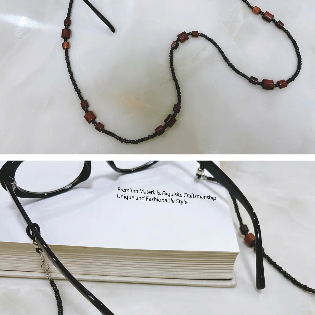 Travel Reading Accessories - Glasses Lanyard Versatile Decorative Eyeglass Strap