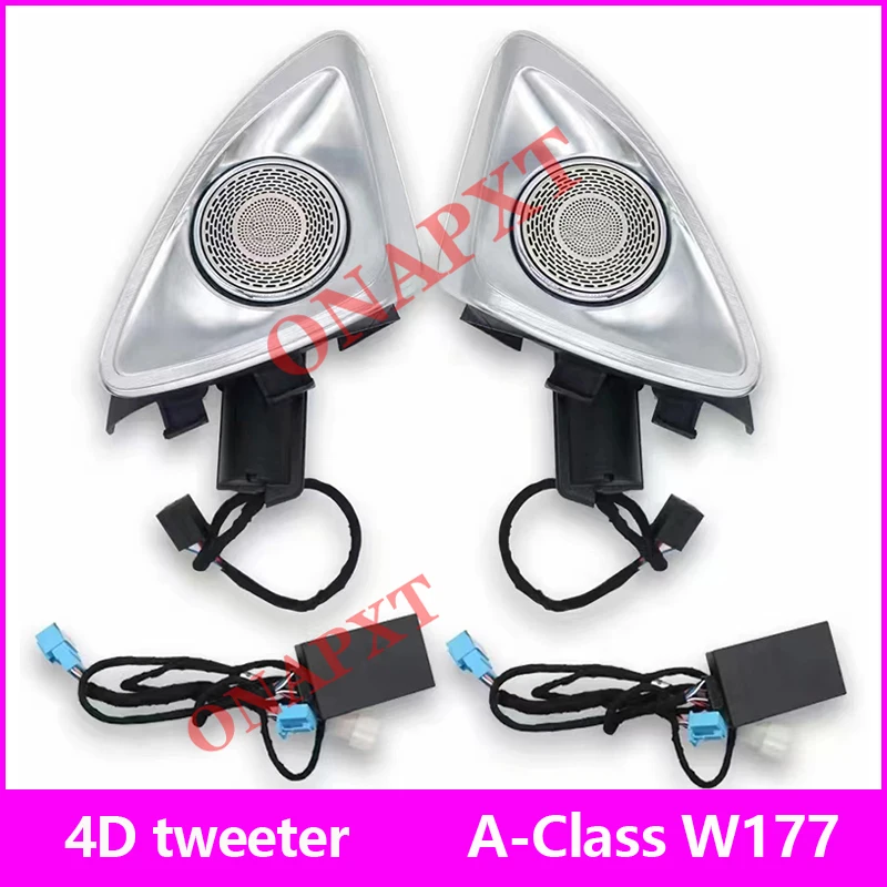 64-kleuren set voor Mercedes-Benz A/CLA klasse W177 W118 LED auto air vent turbine uitlaat nozzle sfeerverlichting neon lamp