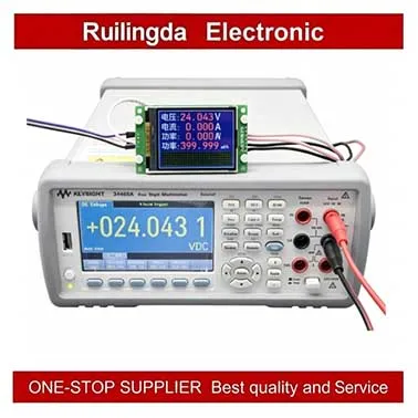 SUI-201 Electric Energy Metering Module Direct Current Voltage Ammeter Color Screen 60V Serial Communication Modbus Protocol