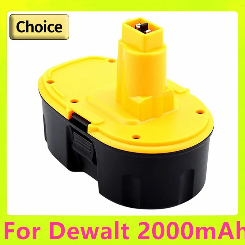 

Rechargeble 18V 2000mah Battery for Dewalt DC9096 DW9096 DE9039 DE9095 DW9098 Power Tools