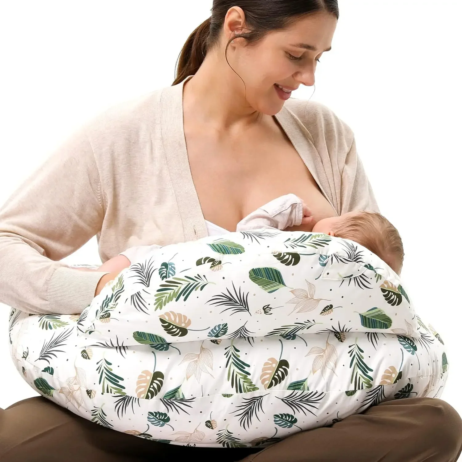 

Breastfeeding Pillow Pregnant Pillow Removable Washable Multifunctional Supply Baby Learning Pillow