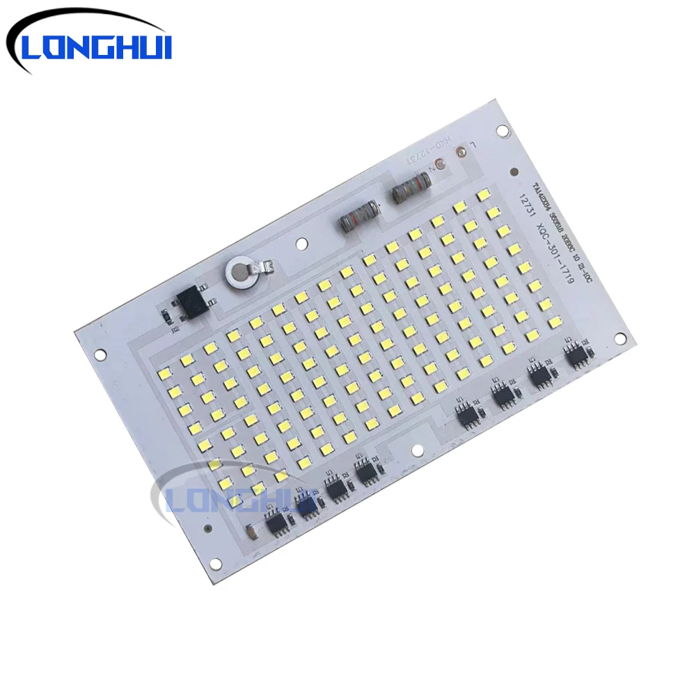 

Светодиодная печатная плата переменного тока 220 В со встроенным драйвером IC 50 Вт 100 Вт 150 Вт 200 Вт Прожекторы, лампы-бабочки, промышленные и горнодобывающие лампы