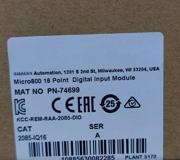 

Brand New Original 2085-IQ16 2085-OB16 2085-IF4 2085-ECR 2085-EP24VDC Fast delivery