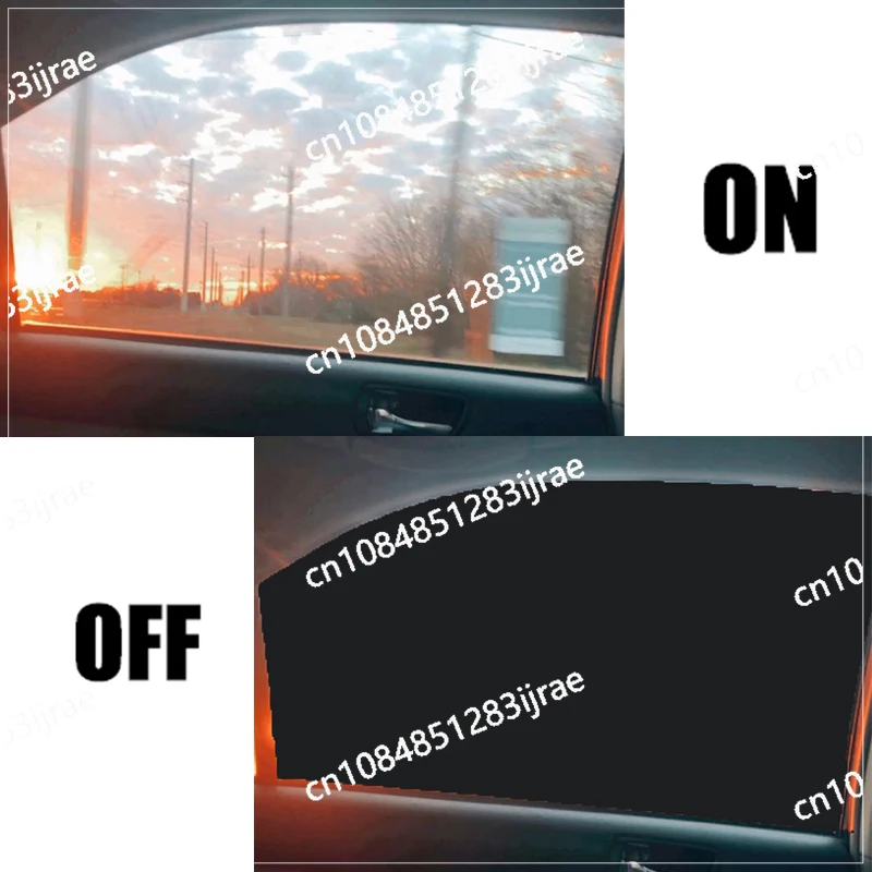 

High Quality Customize Black Pdlc Car Smart Black Film for Car Window Switable Film