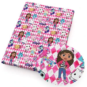 Gabby Doll Girls Cat Impresso Tecidos De Poliéster, Material De Algodão Puro, Patchwork, Costura, Quilting, Pano De Costura 12 principais vendas tecido estampa gato - №8