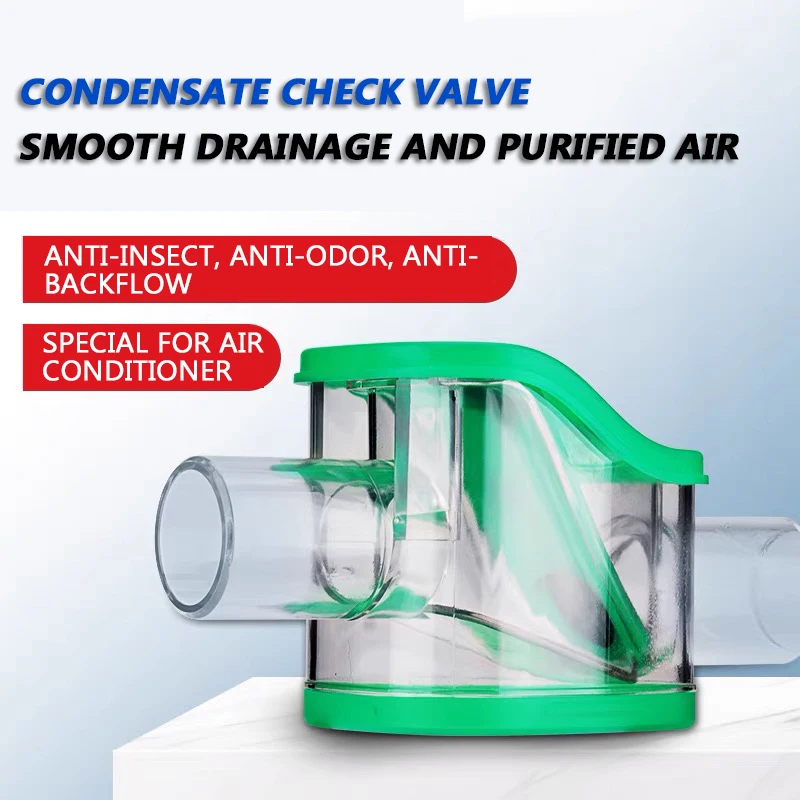 Air Conditioning Condensate Check Valve Quick Drip Valve Anti-Backflow Seal Water Anti-Backflow Three-Proof Valve