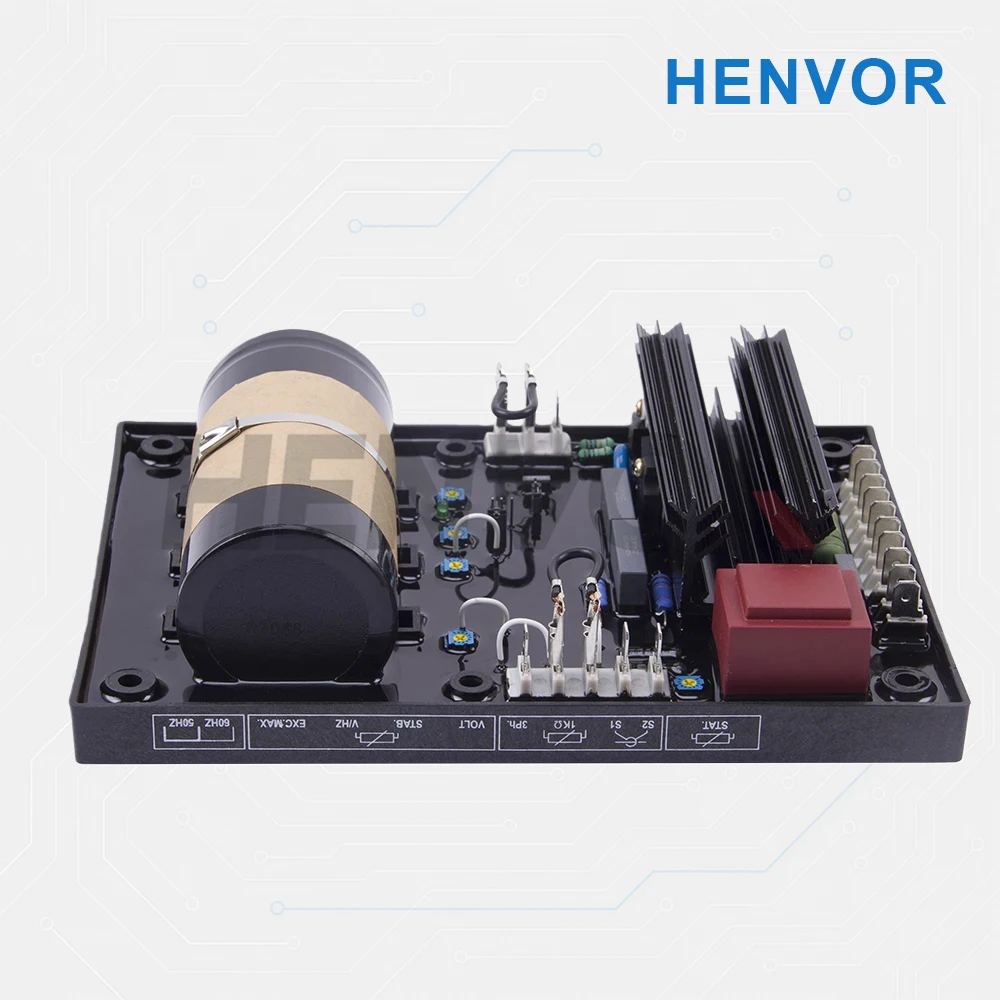 R448 AVR Automatic Voltage Regulator with Big Capacitor for Three-Phase Generator Stabilizer Control Module Parts Accessories