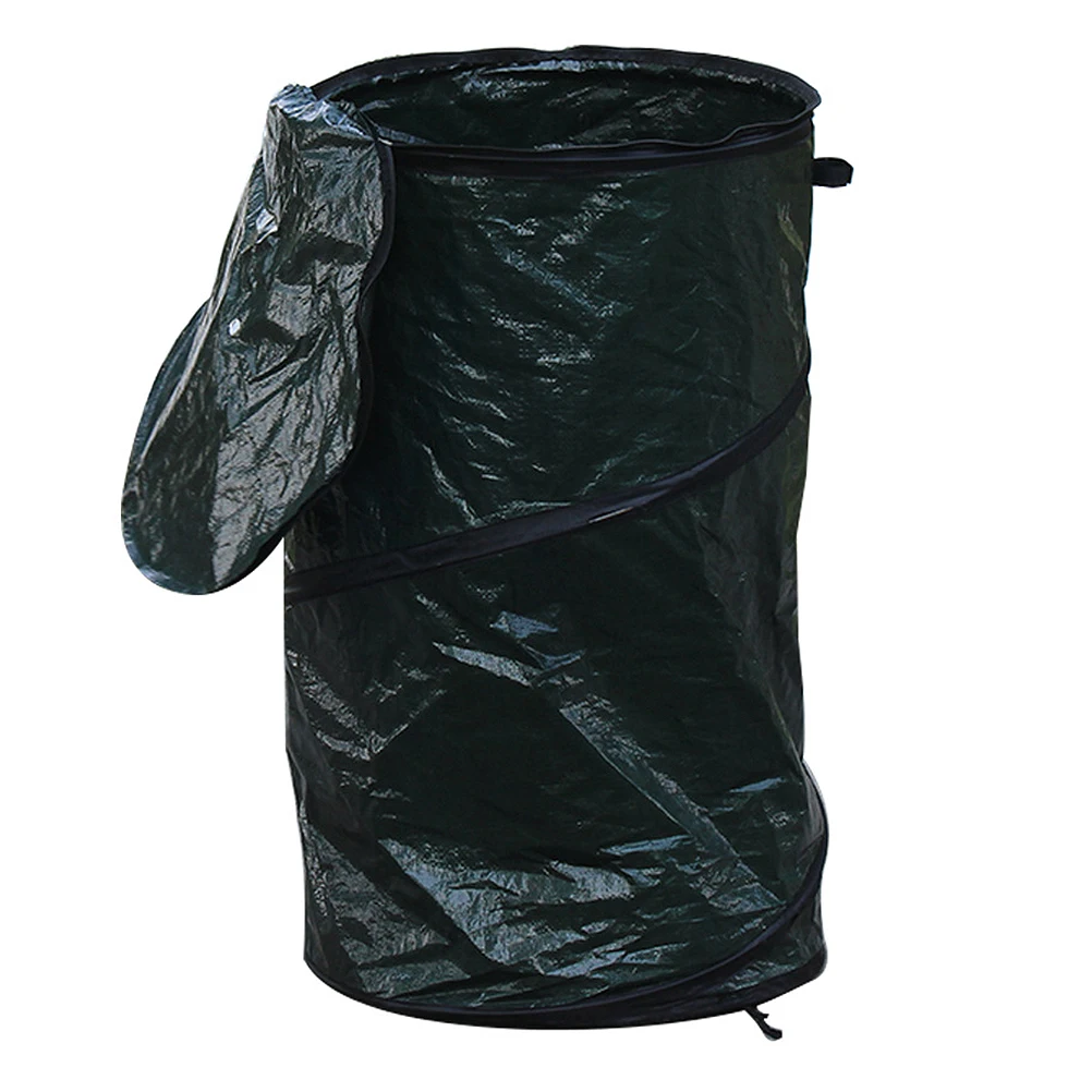 

Compost Bag Large Capacity Reusable Garden Trash Fermentation Waste Storage Leaf Bucket Garbage Can Yard Tools