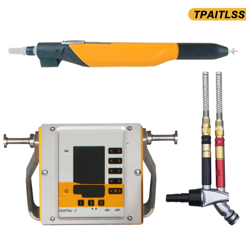

Tpaitlss Manual Electrostatic Powder Coating Machine HV Generator Control Unit with Powder Coating Spray Gun