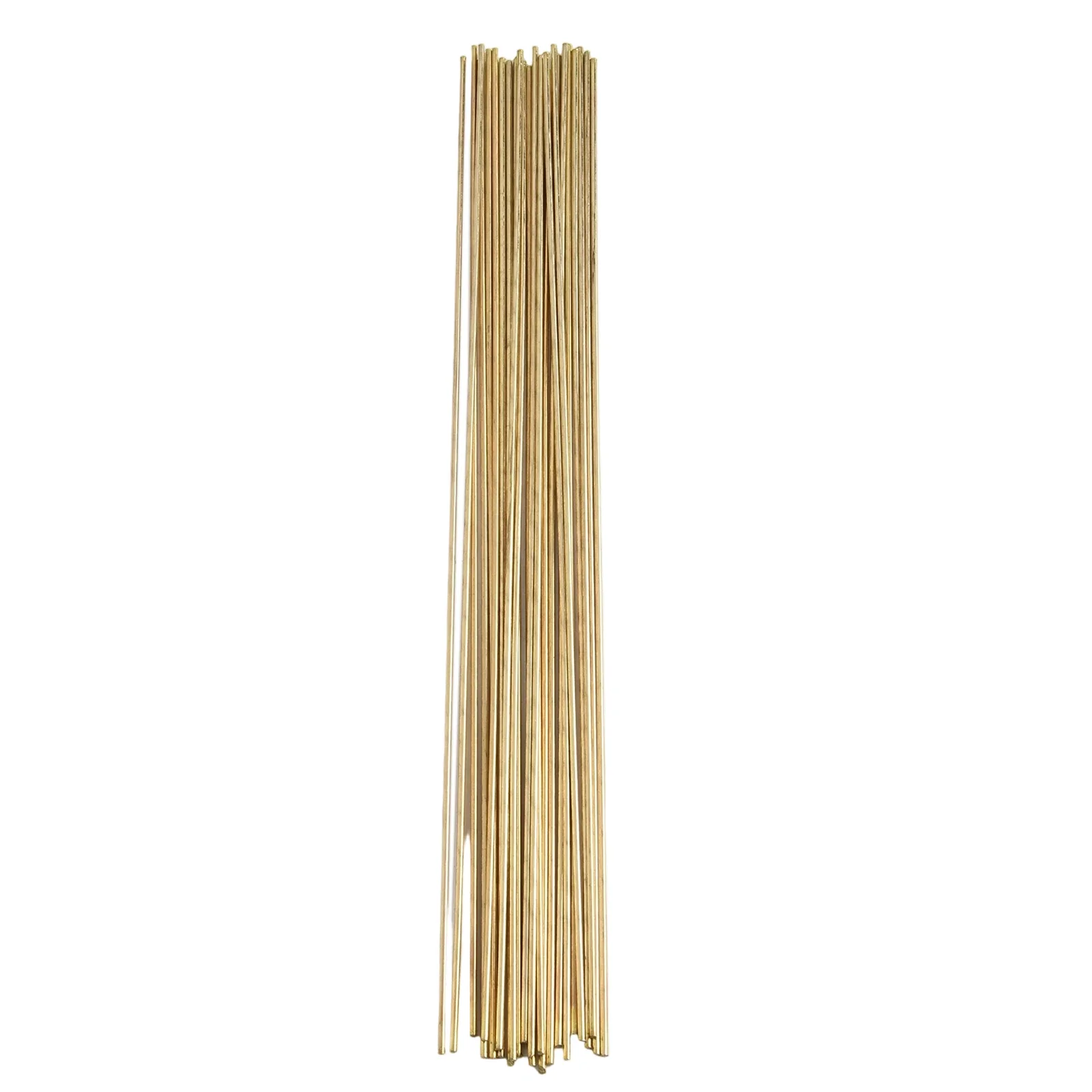 25PCS 250mm Brass Welding Rods Designed For Strong Bonding On Carbon Steel Alloy Steel And Copper Alloys With Stable Flow