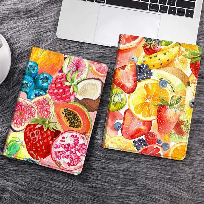 

Чехол для планшета с изображением свежих фруктов для Samsung Galaxy Tab S7 S8 S9 S10 FE Lite, подарок