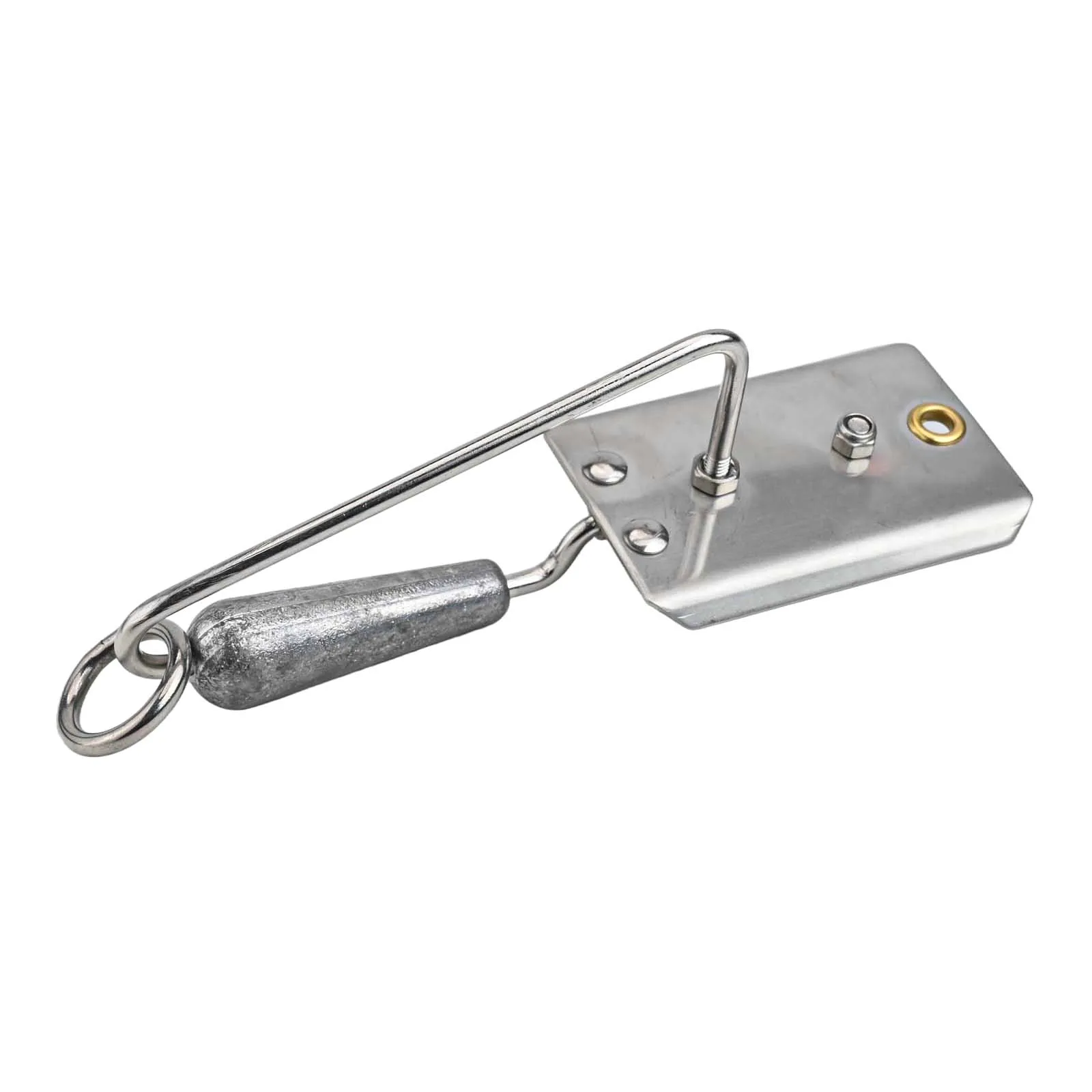 A Must Have Tool for Fishermen Lightweight Stainless Steel Trolling Diving Board Enhances Your Overall Catching Experience