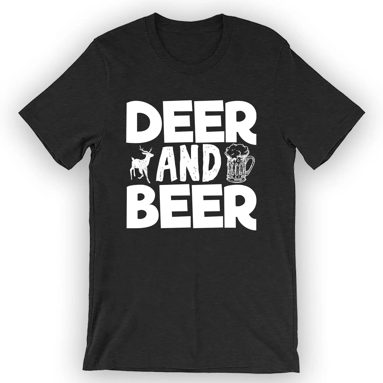 

Unisex Deer and Beer T-Shirt Funny Hunting Shirt