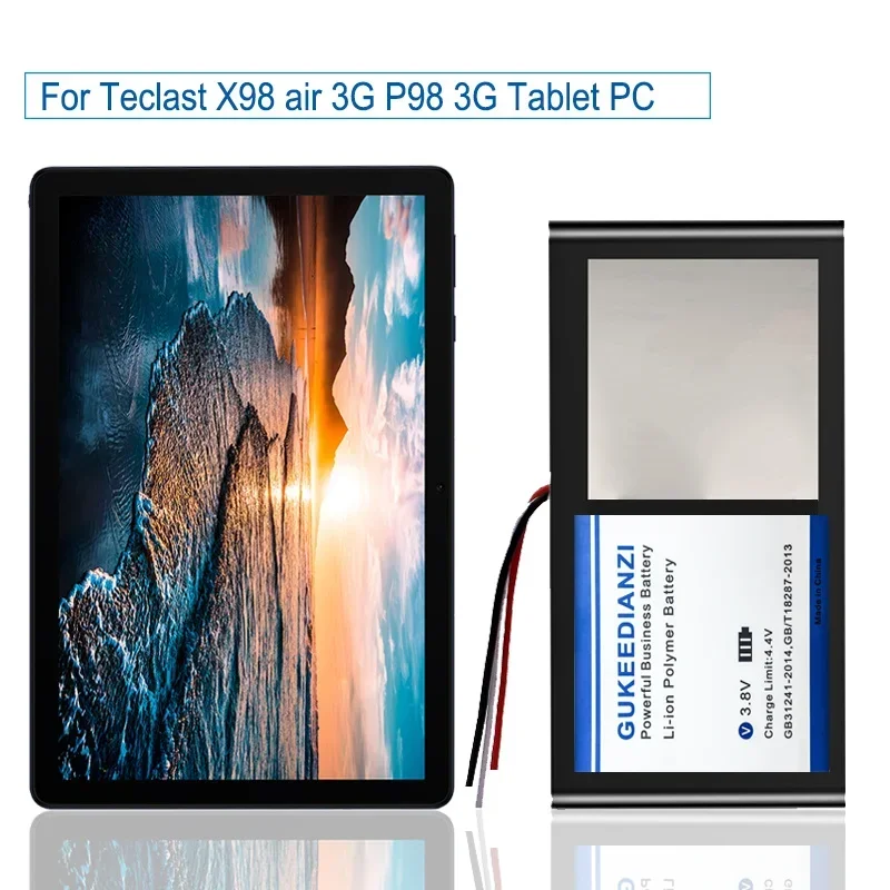 8900mAh 3095190 3296192(X98) Laptop Battery For Teclast X98 air 3G P98 3G Tablet PC Batteria 3 wire X 98 AIR P98HD v99i
