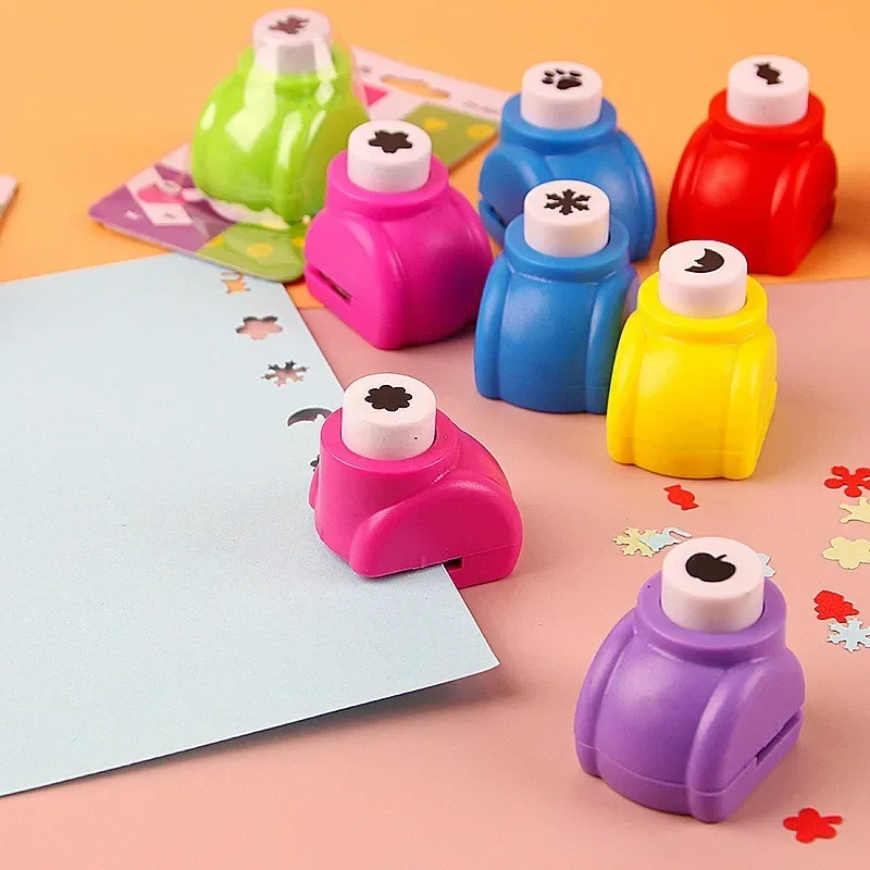 1Pc Mini dziurkacze do papieru DIY narzędzie rzemieślnicze tłoczenie dziurkacze przedszkole ręcznie robiony dziurkacz do scrapbookingu karta podarunkowa