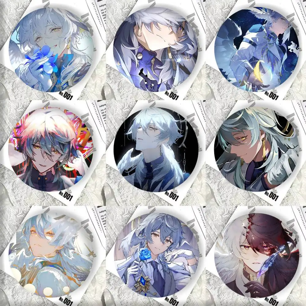 هونكاي ستار السكك الحديدية الأحد شارات دبابيس التلبيب دبابيس قبعة دبابيس دبابيس الهدايا ديكور حقائب الظهر أنيمي